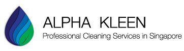 Logo of Alpha Kleen, a carpet cleaning service in Singapore