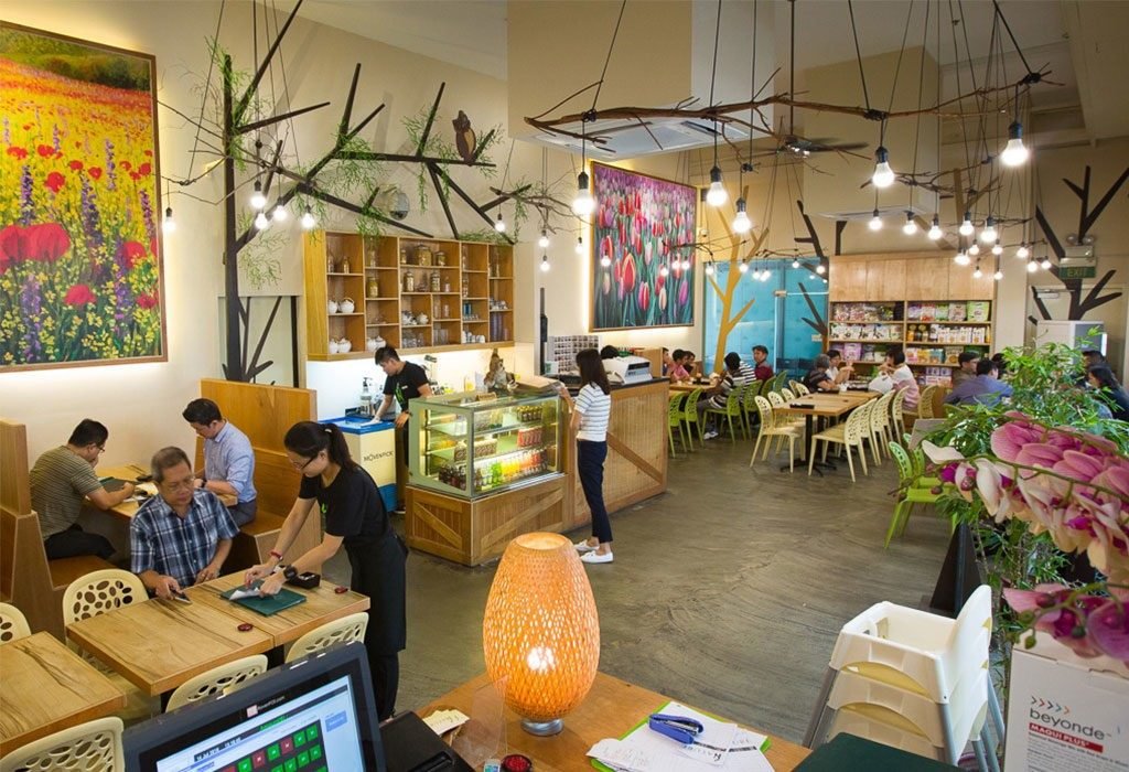 Interior of Nature Cafe