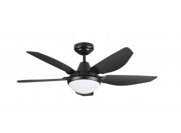 Fanco Eco-Lite 52 Inch Ceiling Fan with Lights, black colour