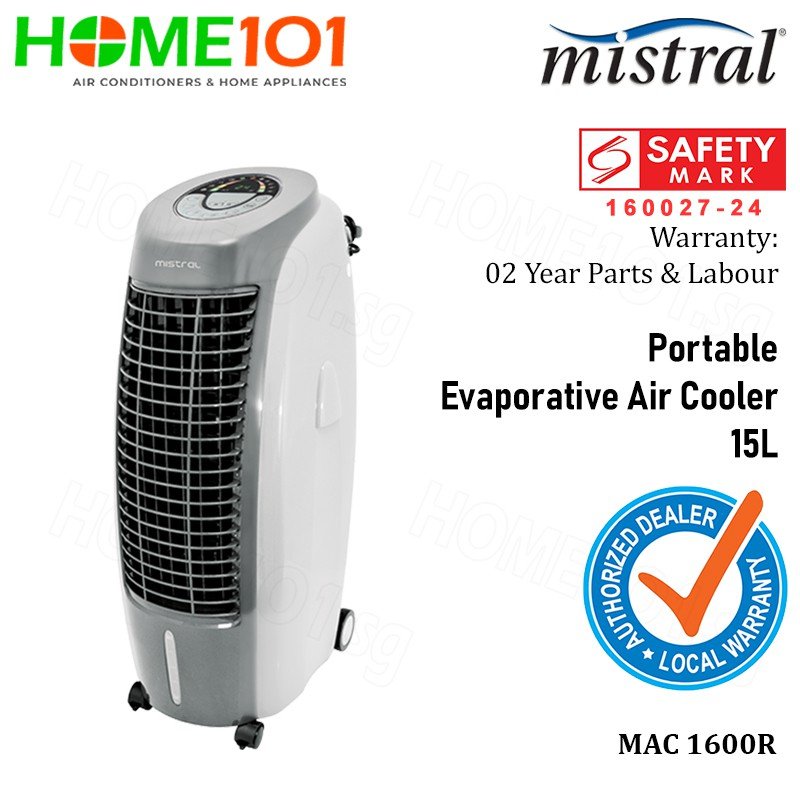 Mistral MAC1600R Portable Evaporative Air Cooler