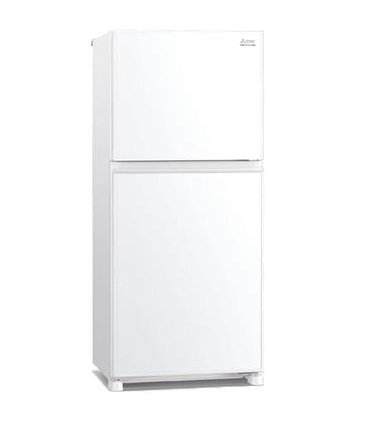 Mitsubishi MR-FX47EN-GWH-P Top Freezer Refrigerator Glass white color