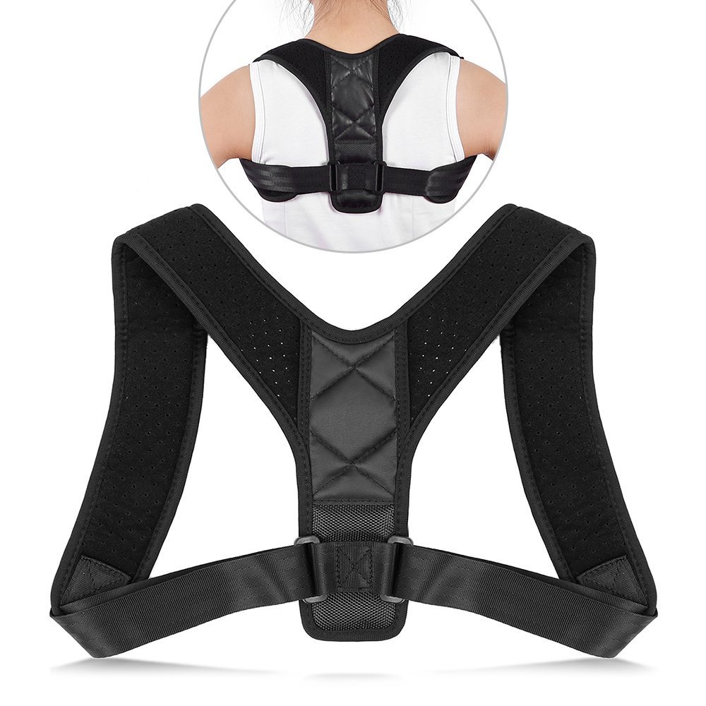 Back Corrector Strap Adjustable Shoulder Brace Belt Posture Singapore