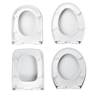 Baron Toilet bowl Soft Closing Seat Cover ALL WHITE COLOR