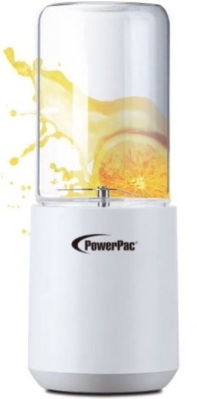 PowerPac Portable USB Juice Blender, Rechargeable Smoothie Blender (PPBL3388)