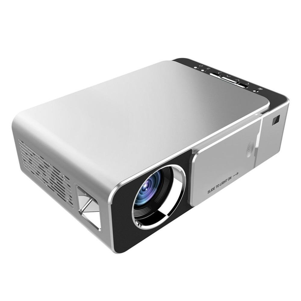 Mirval Y6 LED Mini Projector WiFi Wireless Mirroring for Phone 3000 Lumens TV Video Movie Projectors Android System Optional
