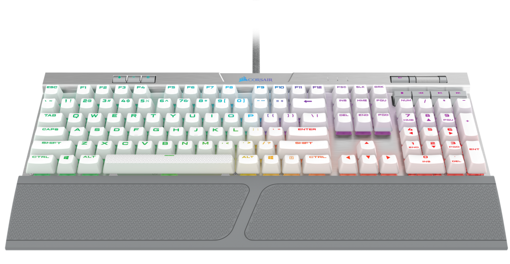 the CORSAIR K70 RGB MK.2 SE Mechanical RAPIDFIRE Gaming Keyboard