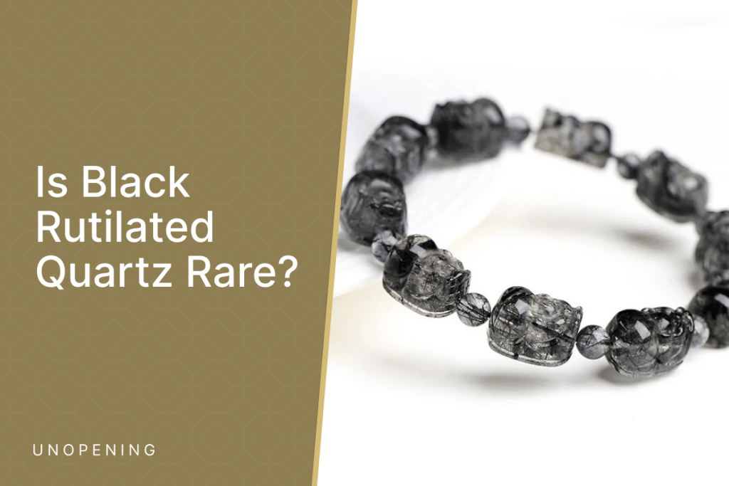 Is Black Rutilated Quartz Rare?