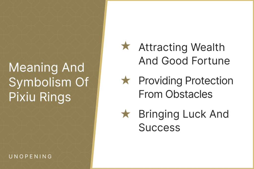 The Meaning and Symbolism of Pixiu Rings