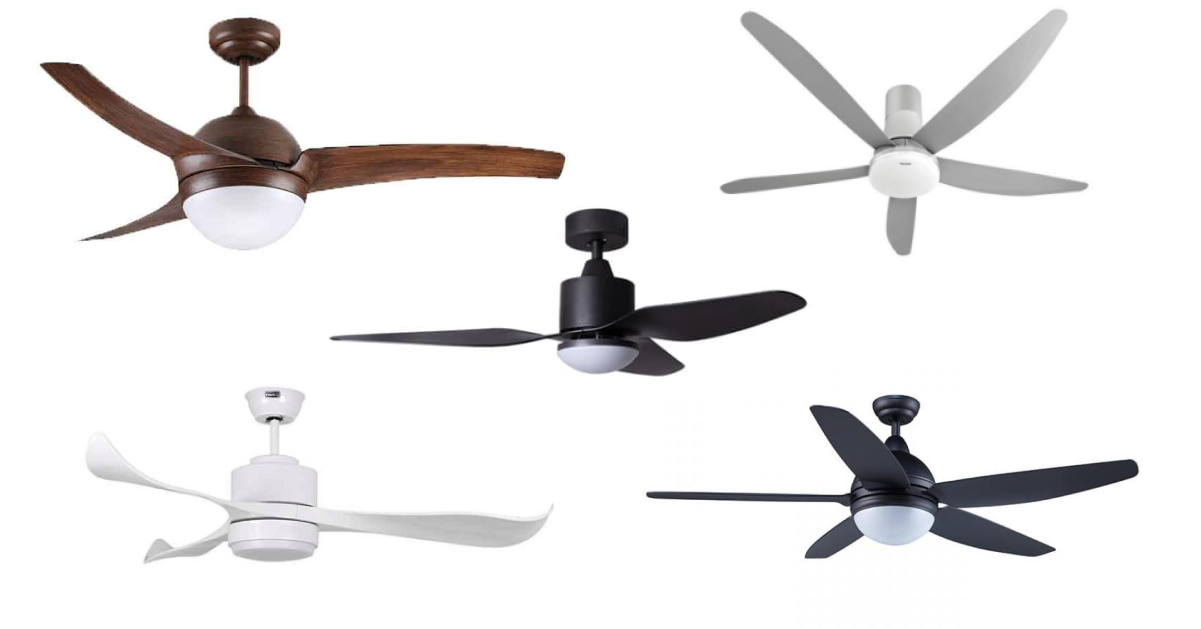 10 Best Ceiling Fans with Lights in Singapore from $190 (2020)