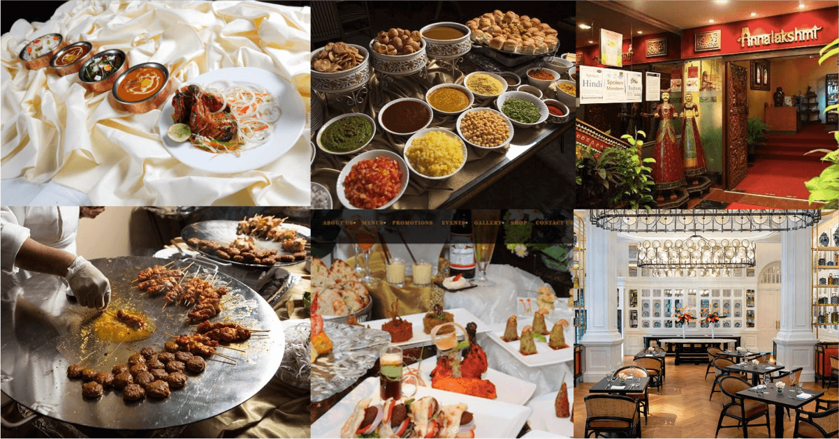 A vast selection of indian buffets in singapore