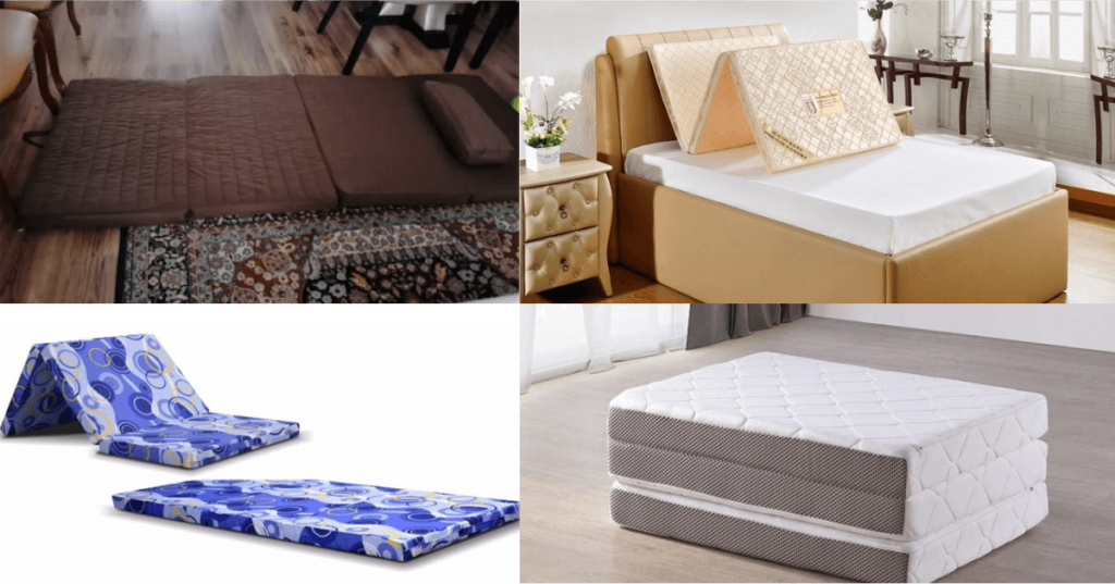 Different types of foldable mattress to choose from