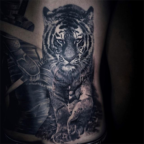 tattoo of tiger