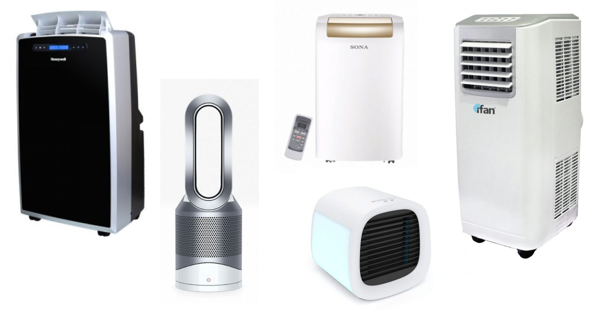 Differet types of portable aircon products