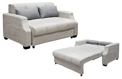 King Koil Sofa Bed SFB1043 light grey