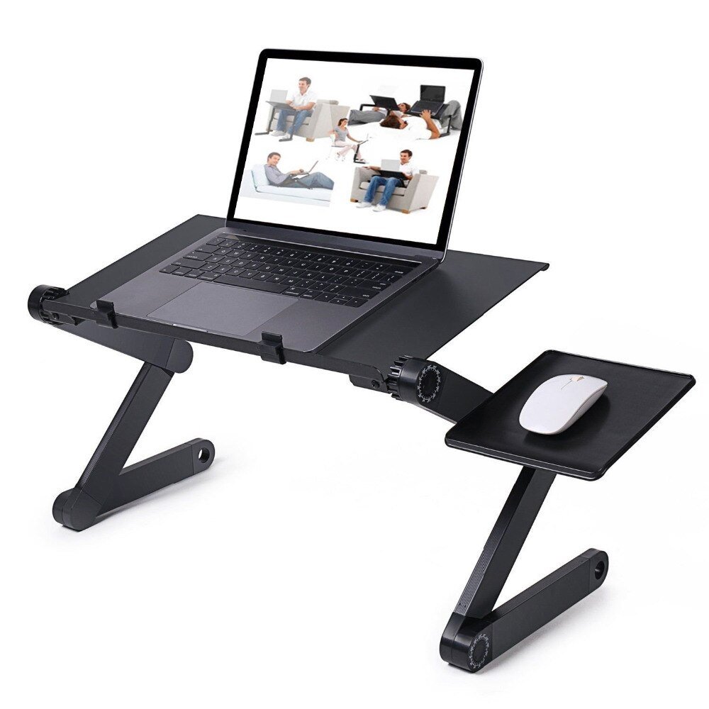 Adjustable Aluminum Laptop Desk Ergonomic Portable
