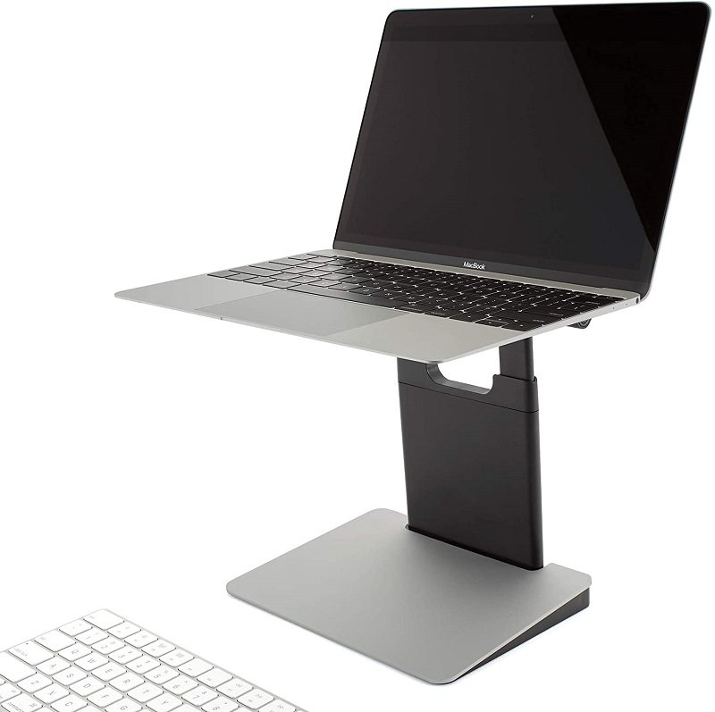 TINY TOWER Adjustable and Portable Laptop Stand - PC and MacBook Stand. Foldable and Collapsible Holder and Riser.