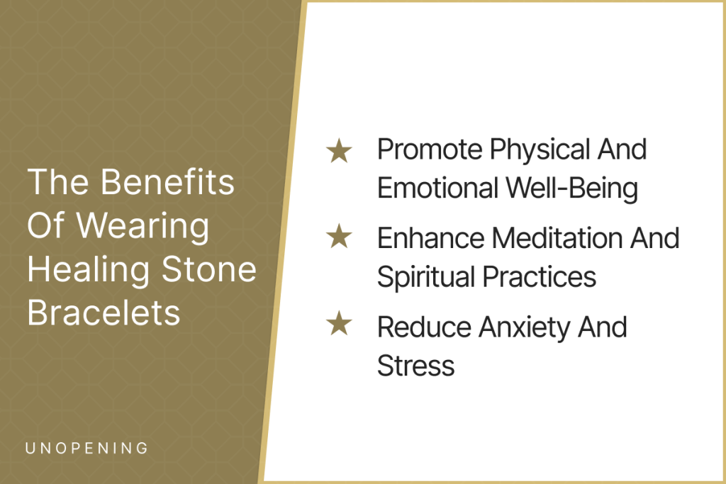 The Benefits of Wearing Healing Stone Bracelets