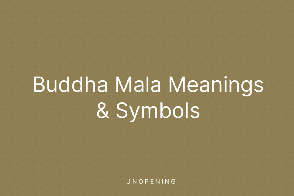 Buddha Mala Meanings & Symbols